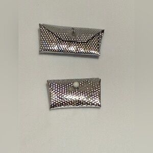 Barbie vintage silver envelope clutch purses
